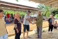 PT SIL bersama PT Bio Nusantara Teknologi menyalurkan 43 sapi dan 12 kambing kurban kepada masyarakat desa penyangga, panti asuhan dan karyawan pada Idul Adha 1447 Hijriah.