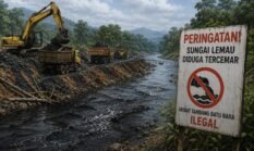 Tambang Batu Bara Ilegal Kembali Jadi Sorotan, Diduga Akibatkan Sungai Lemau Tercemar